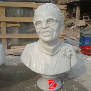 Rosa Parks marble bust sculpture